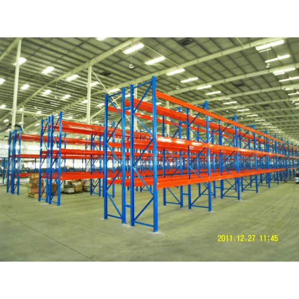 Industrial Double - Deep Pallet Racking Systems For Distribution Centers