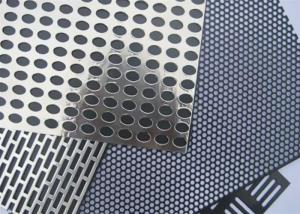 Quality Punched Metal 2mm Perforated Wire Mesh Square / Hexagonal Hole Speaker Grills 4x8 wholesale