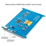 Raspberry Pi4 HDMI 7 Inch TFT LCD Display 800x480 Dots With Capacitive Touch