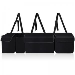 Quality Insulated Grocery Tote Car Trunk Organizer With Cooler Bag Tote Padded Lid wholesale