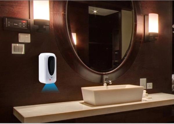Cheap Alcohol Touch Free Soap Dispenser Wall Mounted , Automatic Soap Dispenser Touchless for sale