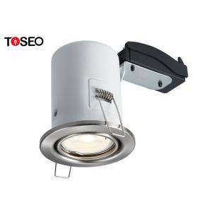 China Adjustable White Recessed Spotlight Bbc Standard Gu10 Fire Rated Downlights on sale
