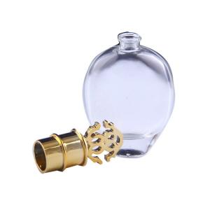 Quality Metal Zinc Alloy Custom Cylinder Perfume Bottle For Perfume Glass Bottles wholesale