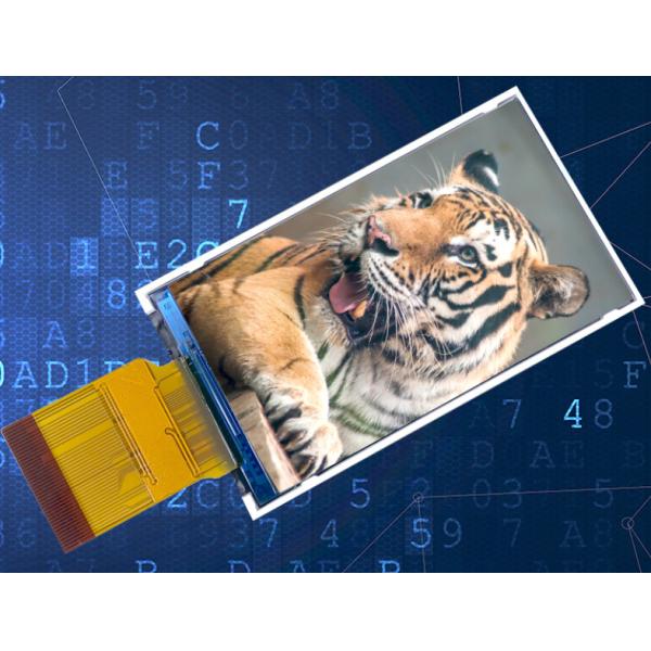 2.7 Inch TFT Display Module 960X240 Resolution 260 Cd Brightness 12:00 O'clock ILI8961 Driving IC RGB 8bit Interface
