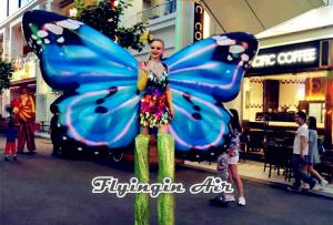 Performance Inflatable Butterfly Wings Costumes for Event and Stage Supplies
