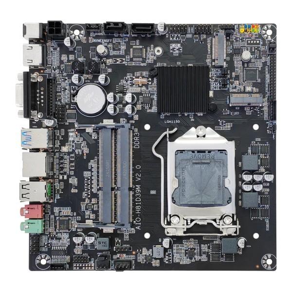 Low Power Support Wifi lga 1150 AIO All In One H81 Computer Mini Itx Motherboard