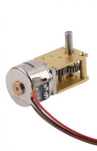 Quality 18 Degree Step Angle Micro Stepper Motor 15mm Diameter With Worm Gear Box wholesale