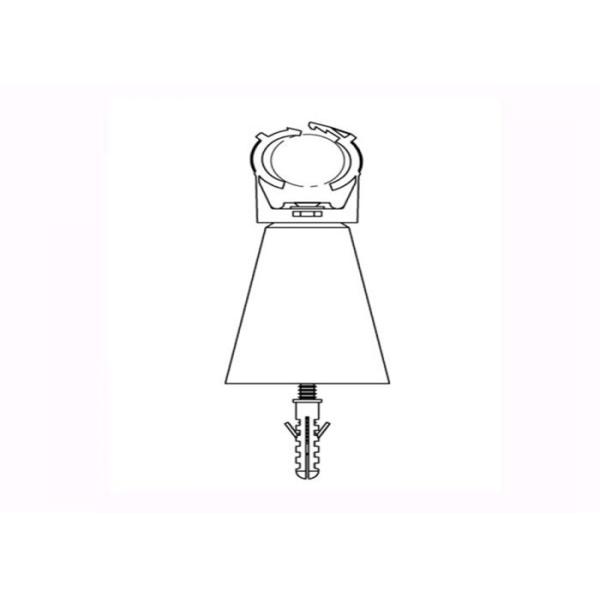 Radiating Leaky Feeder Cable Clamp 7 / 8 ” For Communication Base Stations