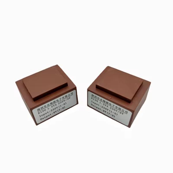 Cheap EI30 Encapsulated Low Frequency Transformer Mini Sealed Plug PCB Board Epoxy Potting Transformer for sale