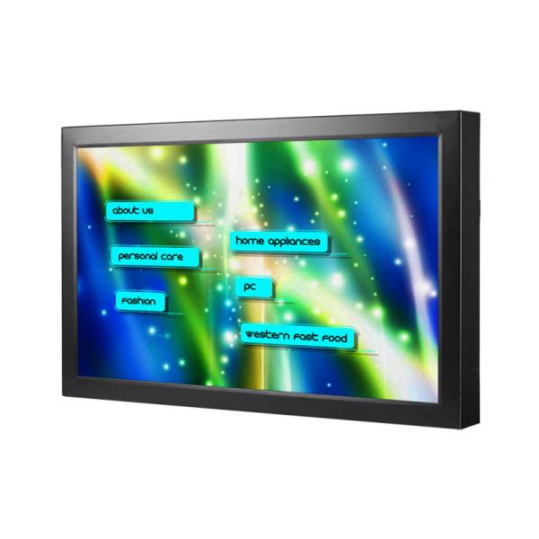 high resolution 26 Inch wall mounted LCD Digital Signage Display Video Advertising With network
