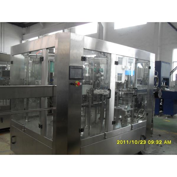Complete Carbonated Soft Drink Bottling Machine , Carbonated Beverage Filling