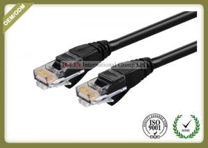 Quality Cat6 UTP Outdoor Network Patch Cord Cable Custom Length With RJ45 Plug Copper Conductor wholesale