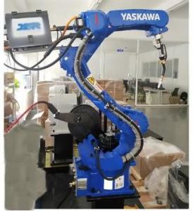China Yaskawa Industrial Laser Welding Robot System 6 Axis Pipe Arc Welding Robot Machine AR1440 on sale