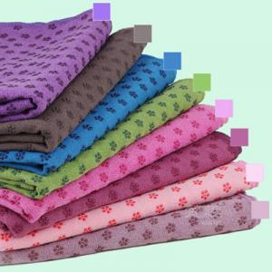 Quality microfiber yoga towel wholesale, grippy exercise mat towel wholesale