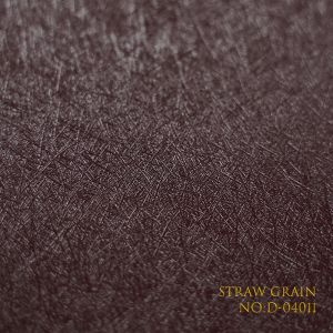 Buy cheap Straw-Patterned Chocolate Color 220gsm Single-Color Series PVC Coated Paper – from wholesalers