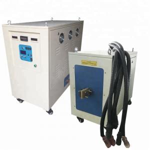 Quality 100kw Shaft Induction Hardening Machine IGBT 50KHZ Heat Treatment For Gears wholesale