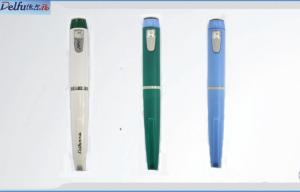 China Cartridge Insulin Syringe Pen Manual Insulin Diabetic Pens With Dose Increments on sale