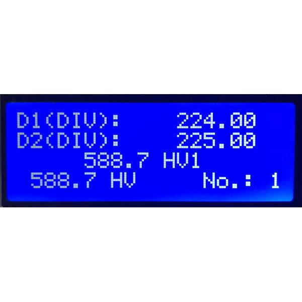 Digital Micro Vickers Hardness Tester Automatic Measuring Process