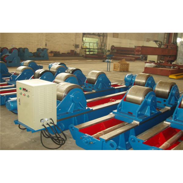 40 Ton Tank Turning Rolls Synchronous Rotation Roller VFD Control