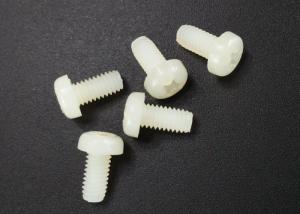 Quality White Nylon Screws M2 Machine Round Head Plastic Micro Fastener wholesale
