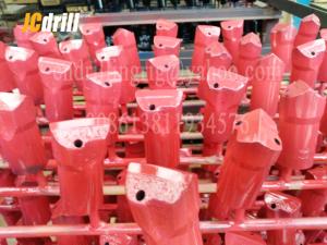 China Forging Tungsten Carbide Rock Drill Bits , Chisel Drill Bits For Hammer Drill on sale