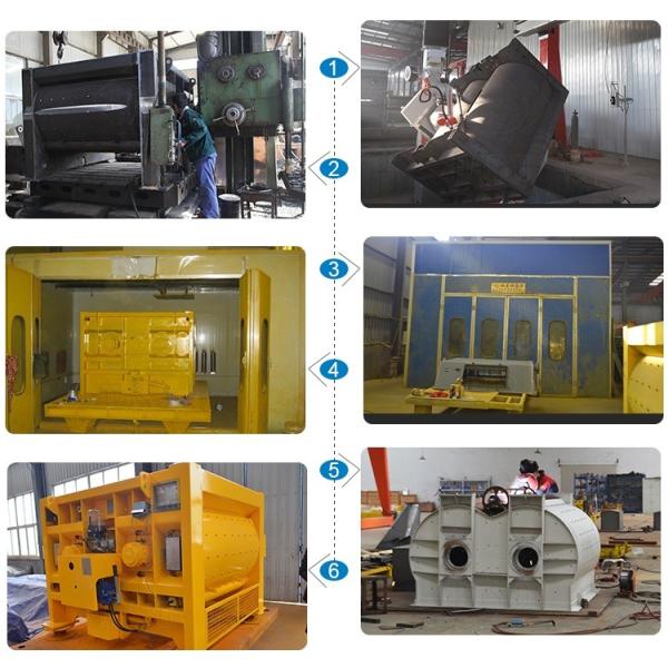 twin shaft concrete mixer