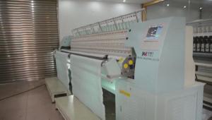 Quality High Speed Single Roll Computerized Quilting Machines Multi Head With Embroidery Function wholesale