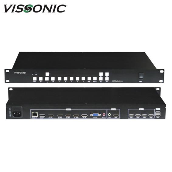 Cheap Black Color Video 4K Multi Viewer KVM For Supporting Multiple Sources for sale