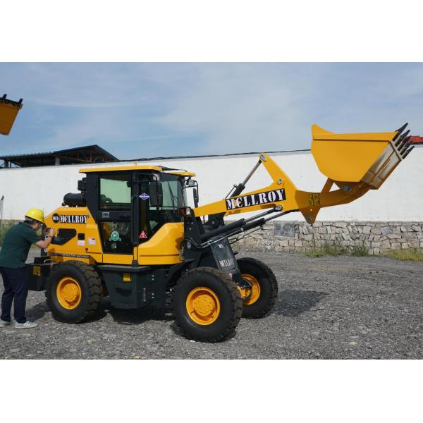 Multifunctional 918 Wheel Loader Mini 2900mm Dump Clearance