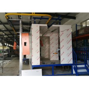 Quality Electrostatic SS304 Plastic Powder Coating Spray Booth Easy to Operate wholesale