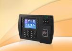 Multimedia Proximity Card Rfid Time Attendance System Multi Language TFT Color