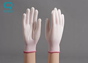 China 100% Cotton Knitted Gloves , Nylon Hand Gloves For Industrial Protection on sale