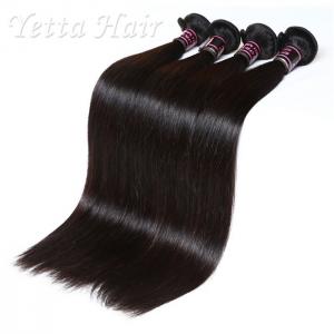 Quality Soft 20 Inch Indian Remy Hair Extensions , Straight Hair Weave No Mixture wholesale