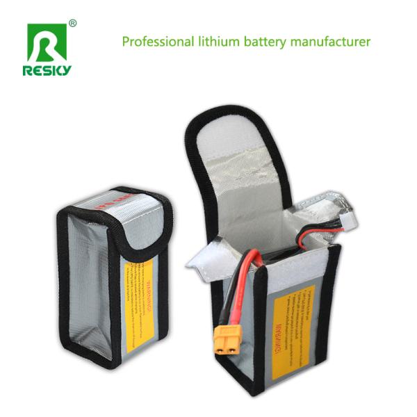 RC Double Zipper Lipo Battery Safe Bag Fireproof Waterproof