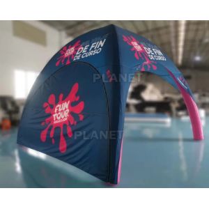 China Outdoor Inflatable Spider Tent PVC Tradeshow Tent Airtight Advertising Tent on sale