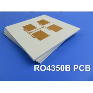 Quality Rogers RO4350B high frequency PCB 2-layer 4mil with ENEPIG wholesale