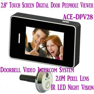 Quality 2.8 LCD Screen Digital Peephole Viewer Doorbell Video Camera Recorder Access Control DVR wholesale