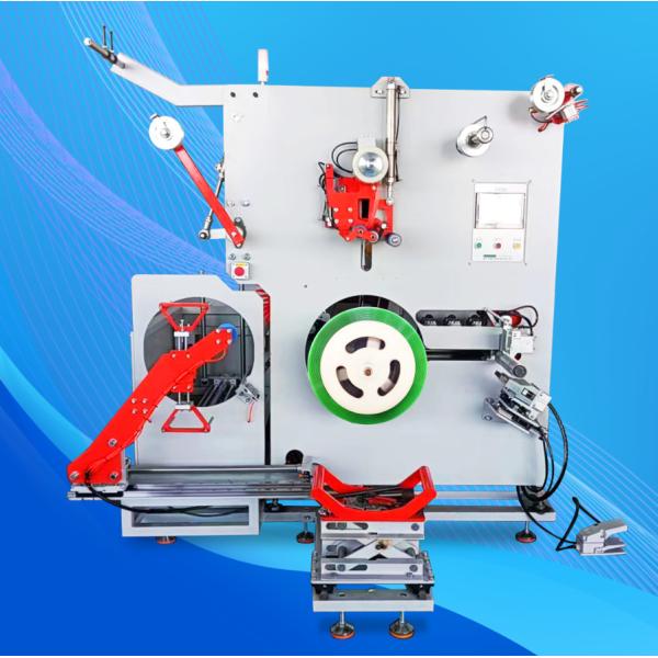Electrical Control Plastic PP Strap Machine Winder With Double Disk