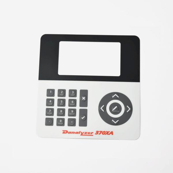 Cheap Durable Custom Membrane Keypad Switch With Top Embossing 3M Adhesive for sale