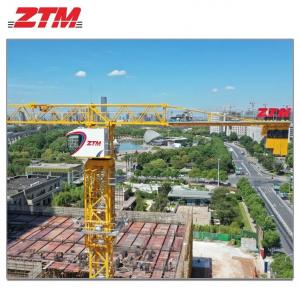 China ZTT296C Flattop Tower Crane 12t Capacity 70m Jib Length 3.1t Tip Load Hoisting Equipment on sale