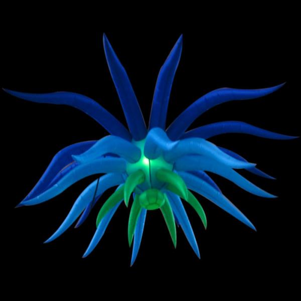 Cheap inflatable star with LED changing color and various style is very suitable for party decoration for sale
