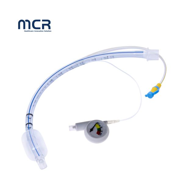 Cheap High Quality Flexible Nasal Endotracheal Tube Reducing VAP Rate With Micro-Thin Cuff And Dial Pressure Indicator for sale