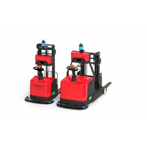 Quality CE Certified Driverless Guided Vehicle Equipped With Optoelectronics Safety Protection wholesale