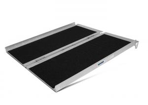 Quality 3ft Non-Skid Aluminum Briefcase Traction Single Folded Wheelchair Ramps with Grip Tape 600 lb Capacity wholesale