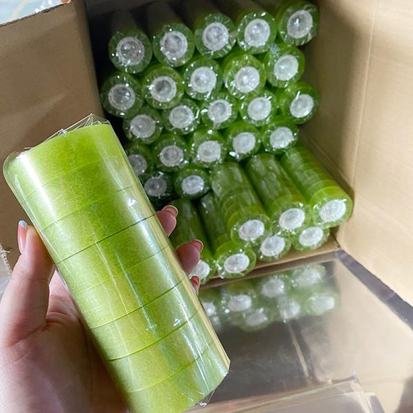 Transparent Green Stationery Tapes For Packing Factory Customized Wholesale