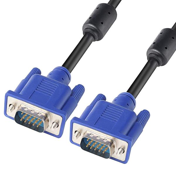 OEM 1m 1.5m 3m 1080P Male to Male HD DB 15 PIN VGA To VGA Monitor Cable for PC Computer
