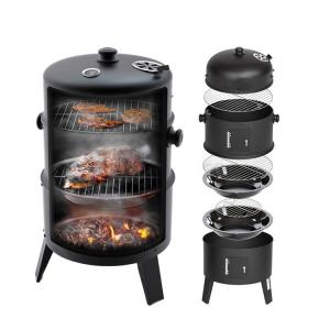 Quality 18 Height Outdoor Cooking Grills Portable Charcoal Grill 3 In 1 Multifunction wholesale