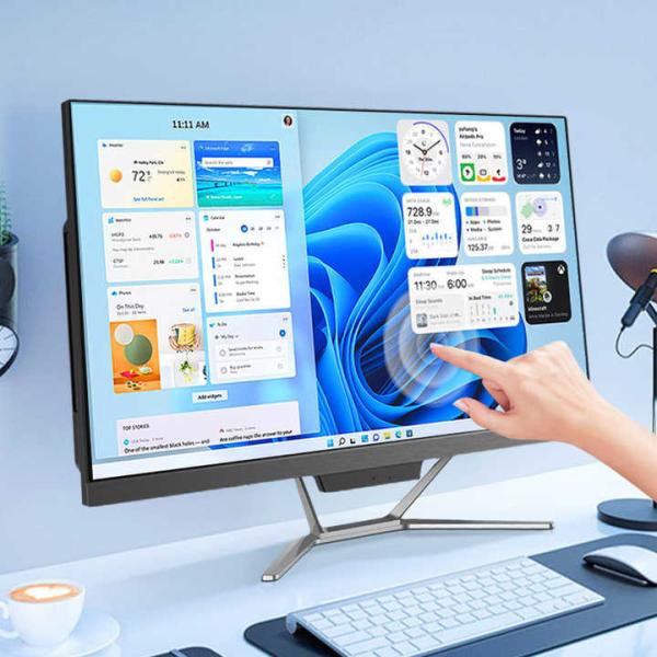 Cheap 21.5 Aio All-in-one Pc Office Desktops I5 7300HQ AllInone Computer With Webcam for sale