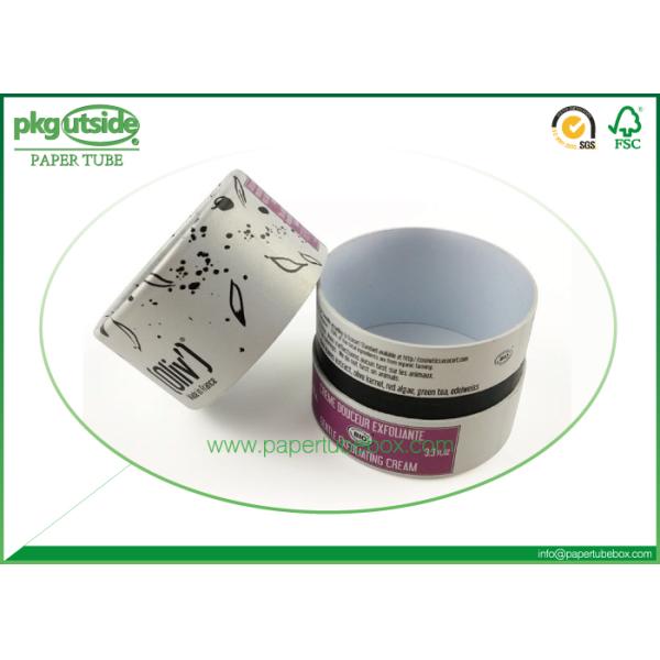 High End Custom Paper Tubes Black Well - Sealing For Candle Packaging