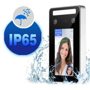 Quality 5.0 Inch Facial Recognition Access Control System RFID QR Code Time Recording wholesale